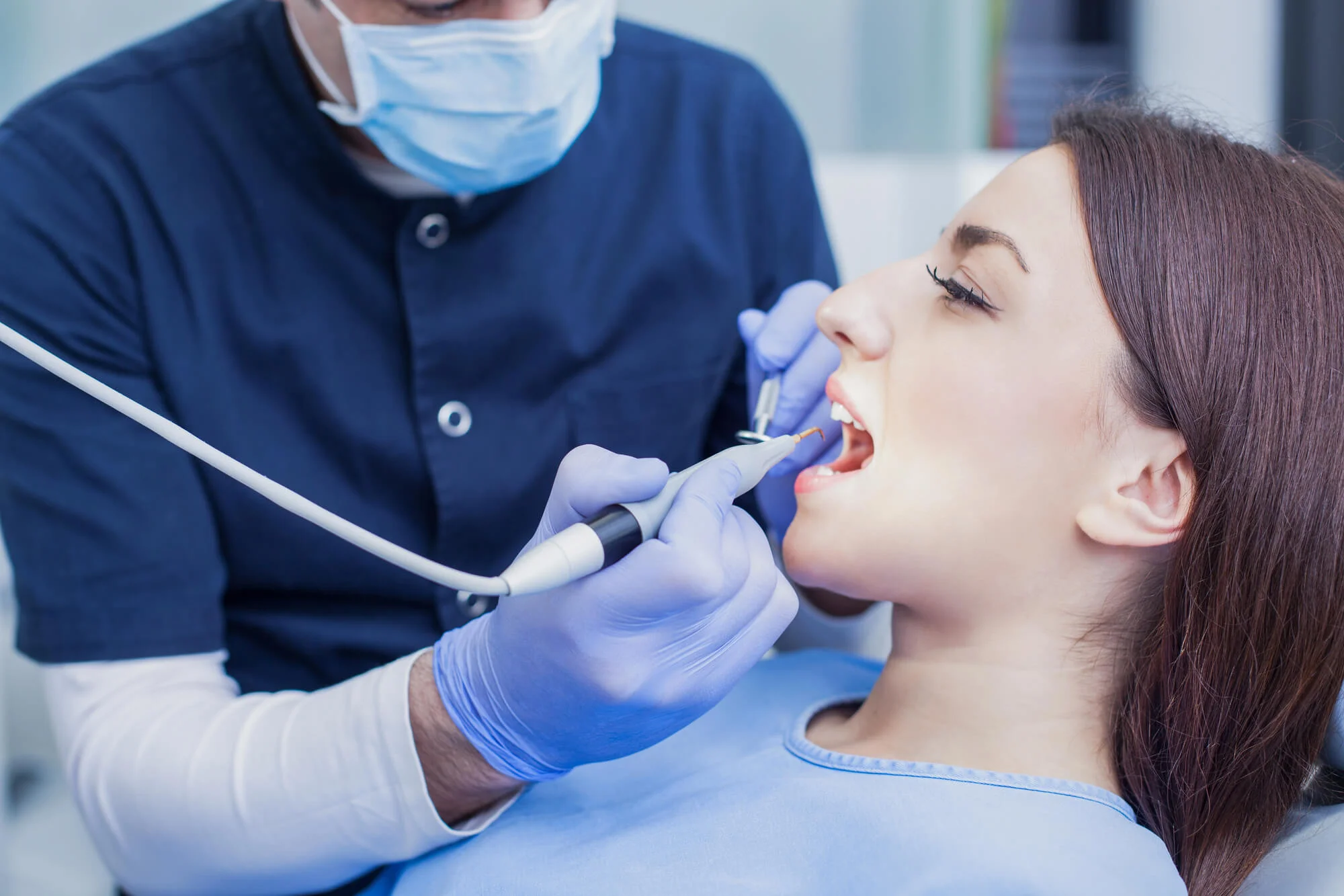 Professional cleaning performed by dentist – top dentist in Philly